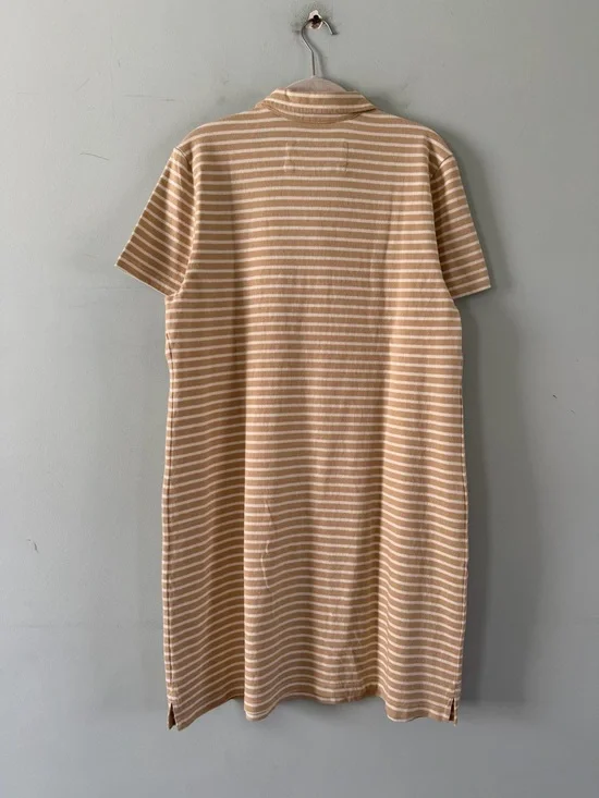 NWT Southern Tide Demi Stripe Irish Cream Preppy Coastal Polo Shirt Dress - Picture 5 of 8